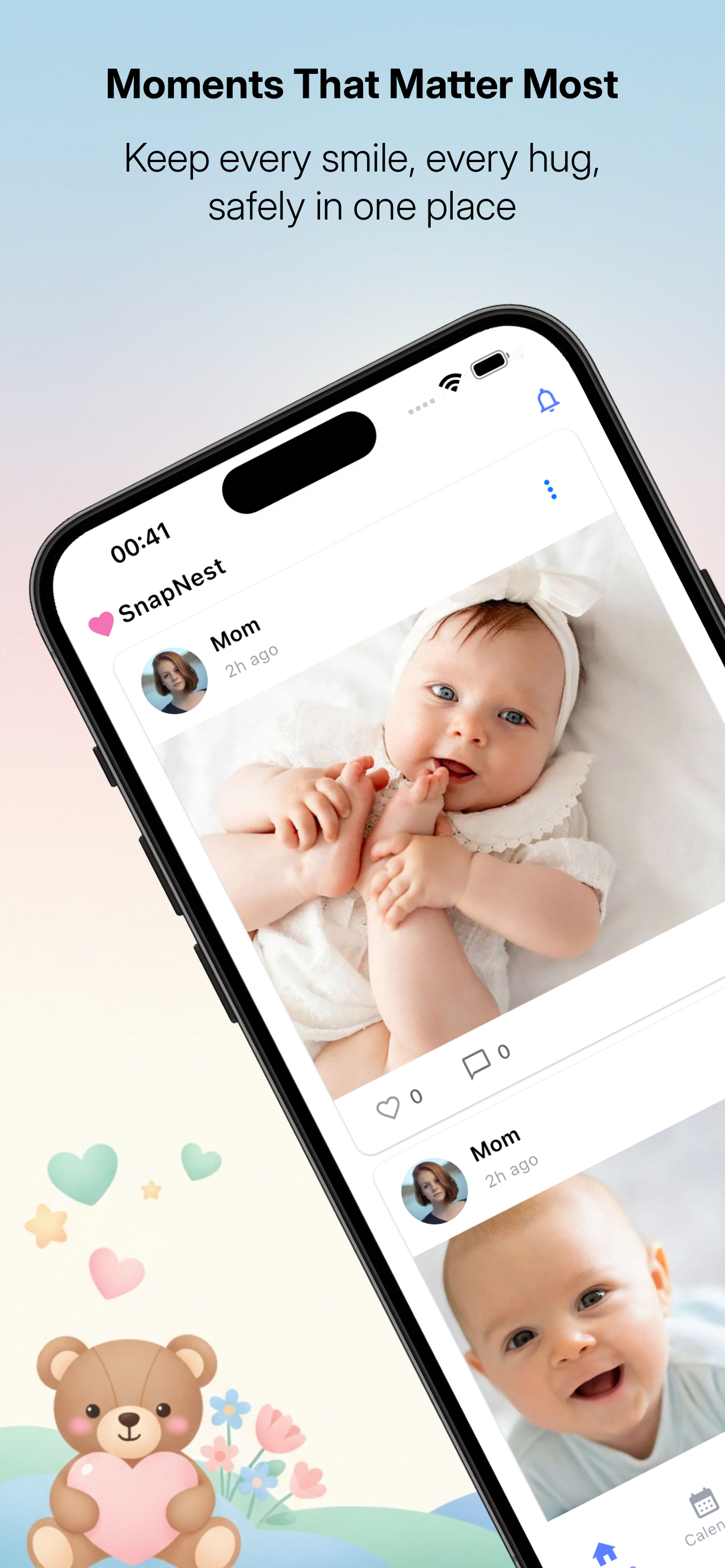 SnapNest app screenshot
